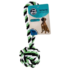 Dog Rope Tug Ball 